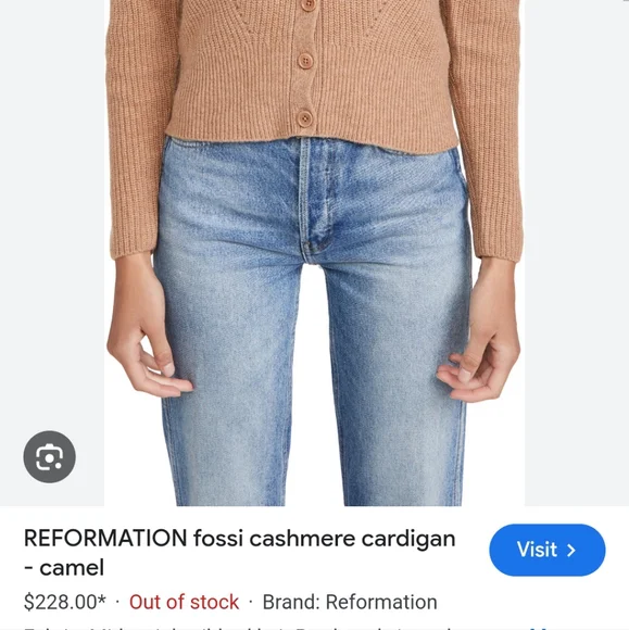 Reformation Fossi Cardigan - Picture 15 of 15